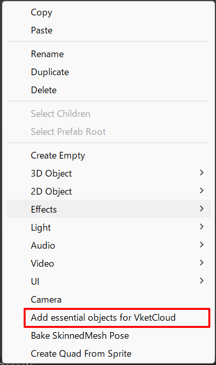 VKC Item Activity - Vket Cloud SDK Manual