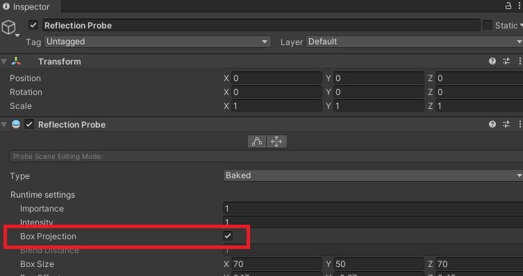 ReflectionProbeBoxProjection